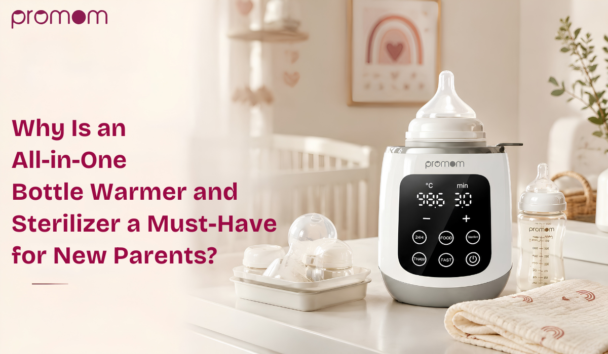 Why is an all-in-one bottle warmer and sterilizer a must-have for new parents?