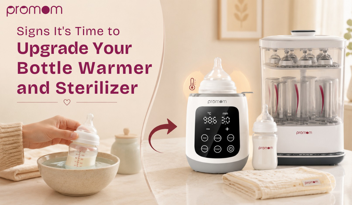 Signs It's Time to Upgrade Your Bottle Warmer and Sterilizer