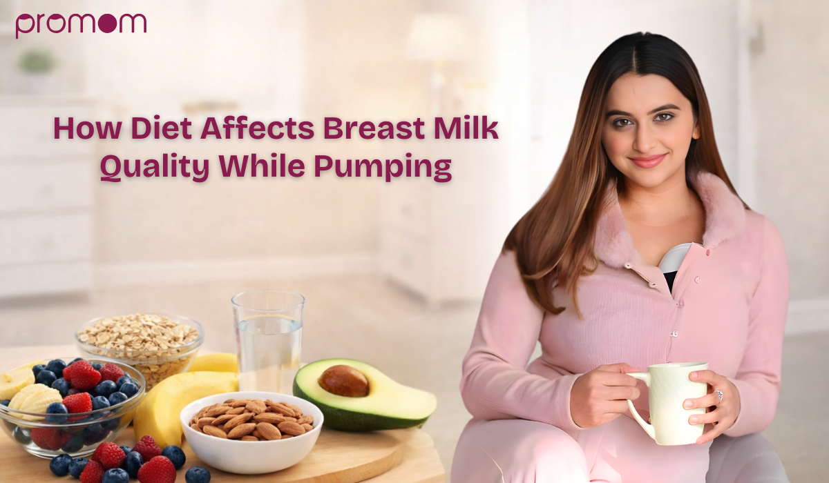 How Diet Affects Breast Milk Quality While Pumping
