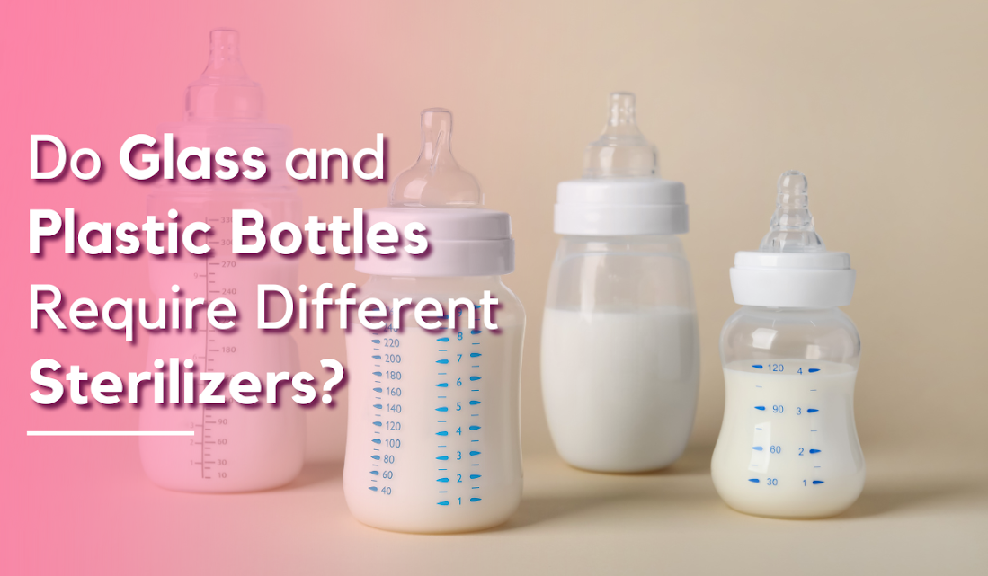 Do Glass and Plastic Bottles Require Different Sterilizers?