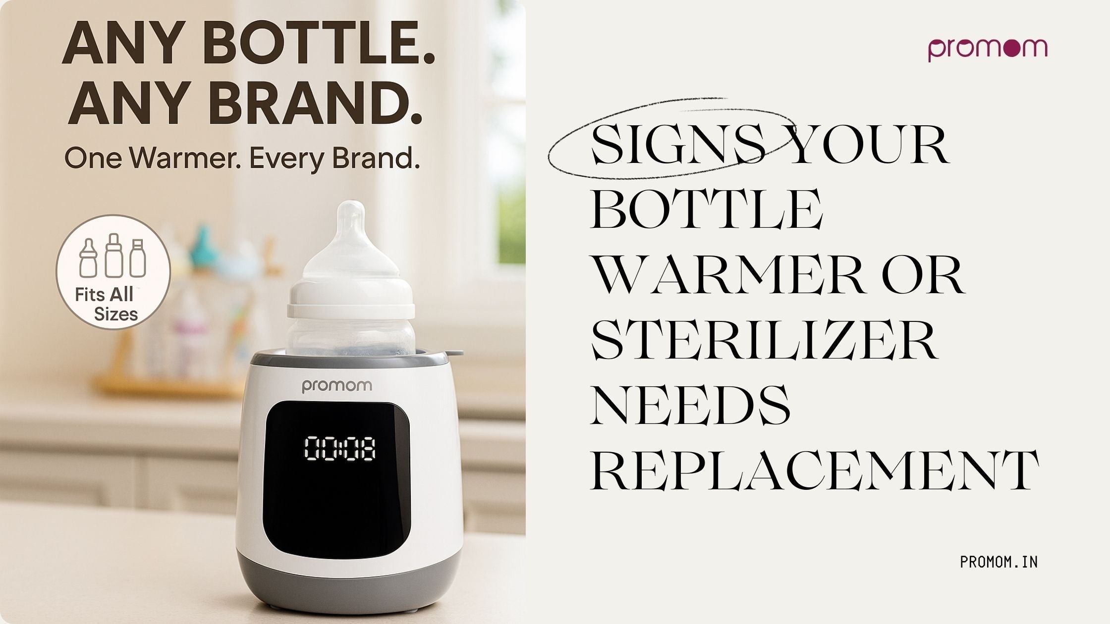 Signs Your Bottle Warmer or Sterilizer Needs Replacement