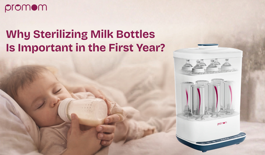 Why Sterilizing Milk Bottles Is Important in the First Year?