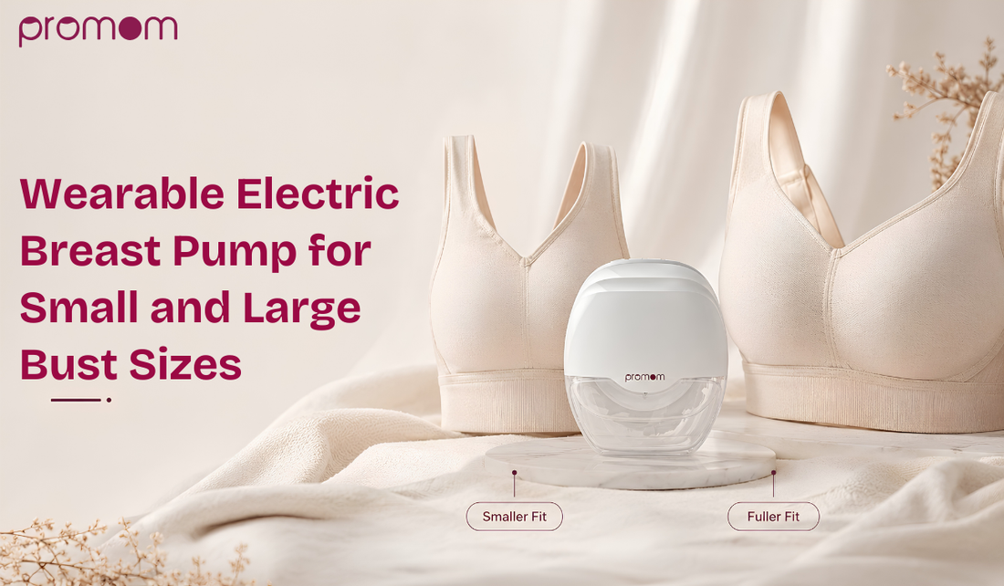 Wearable Electric Breast Pump for Small and Large Bust Sizes
