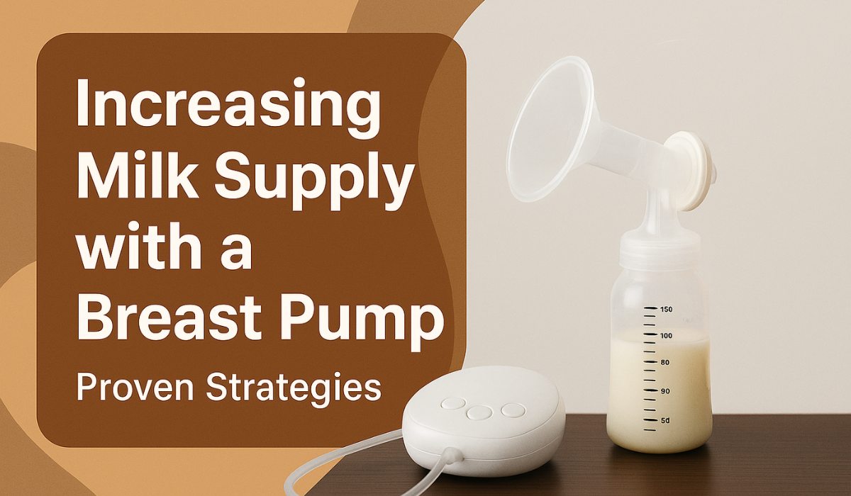 Breastfeeding pump -Increasing Milk Supply with a Breast Pump: Proven Strategies
