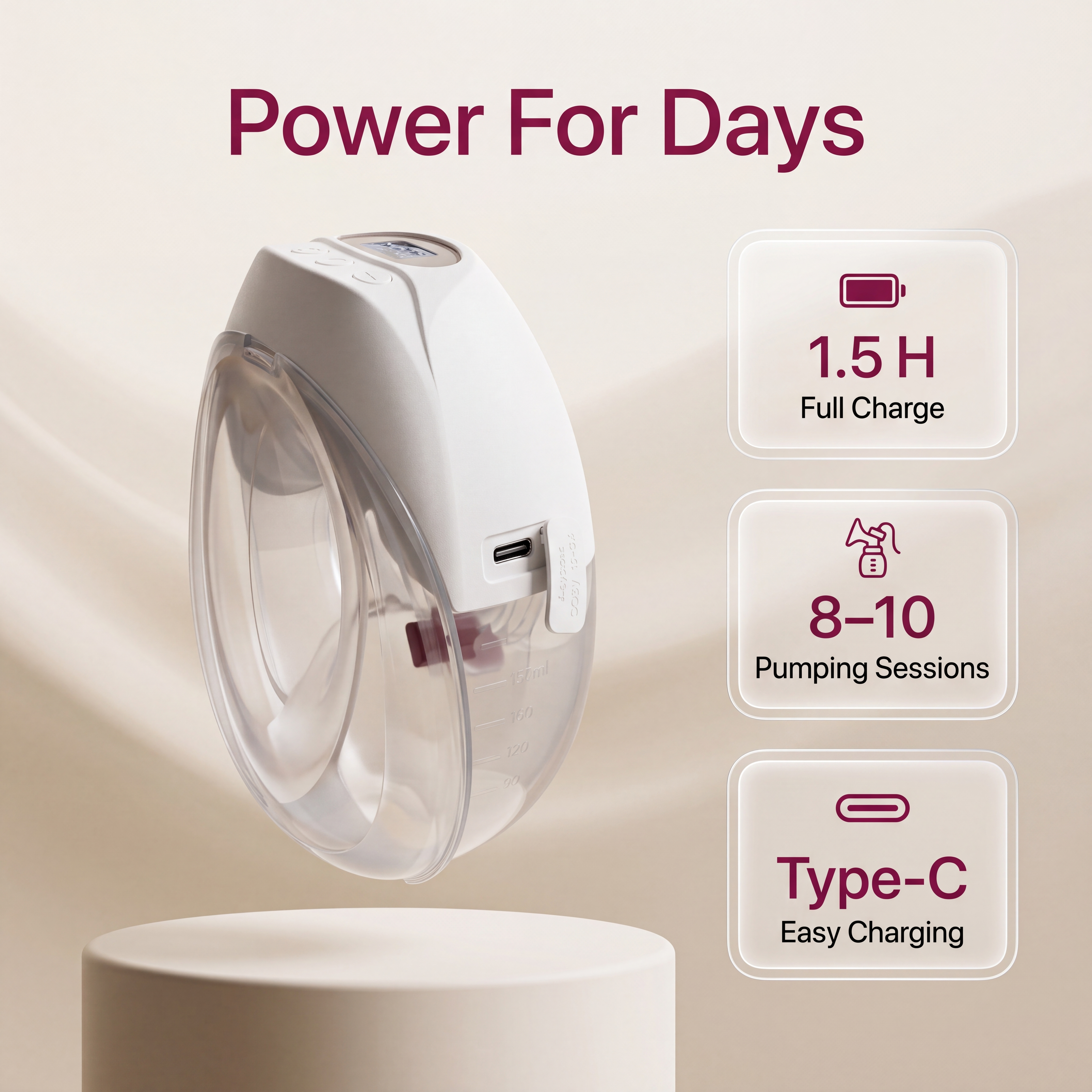 Promom Neo Pro - Your Favourite Handsfree Wearable Electric Breast Pump
