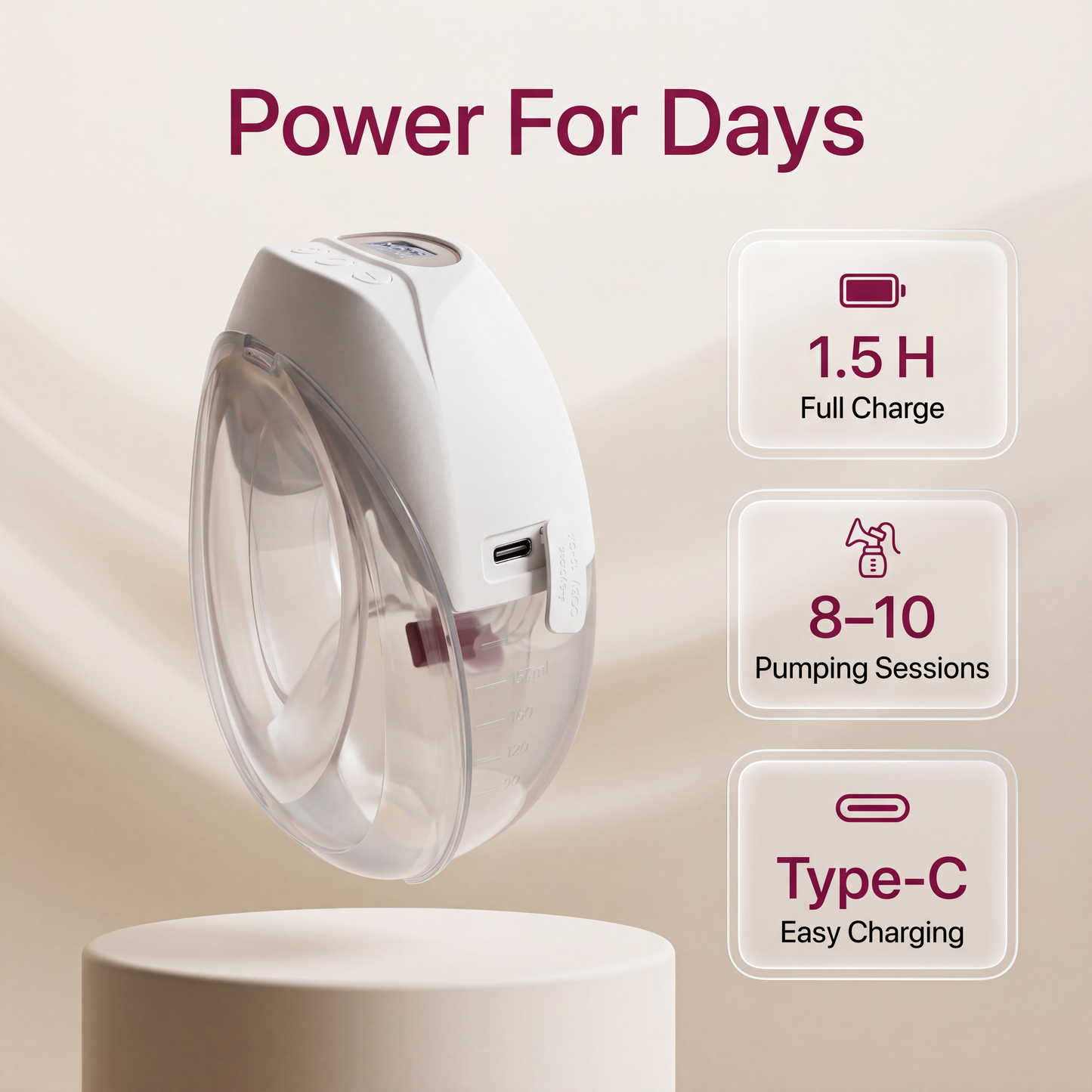 Promom Neo Pro - Your Favourite Handsfree Wearable Electric Breast Pump