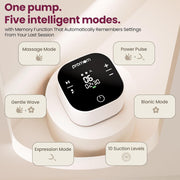 Promom EZY — 5 intelligent pumping modes