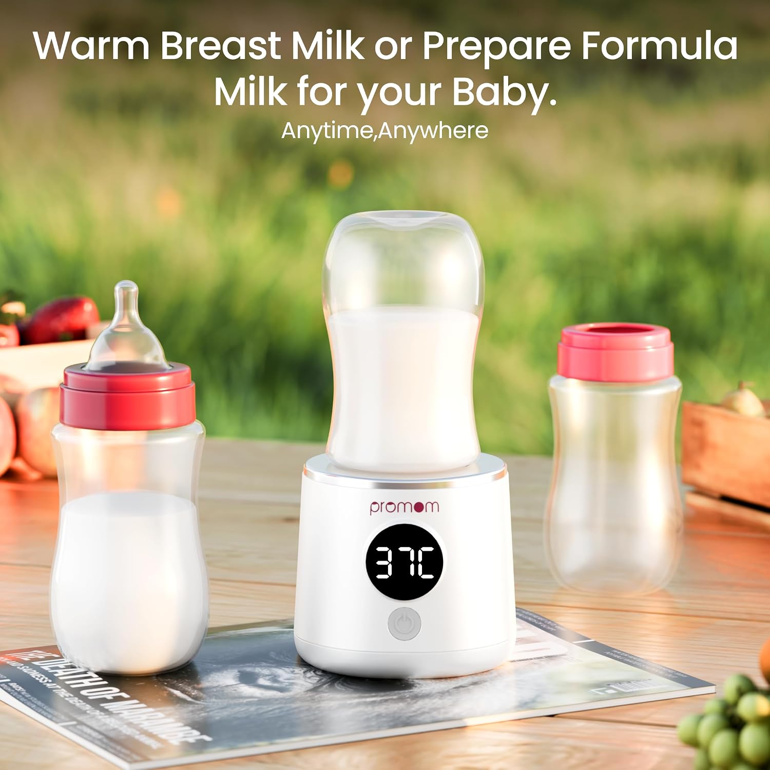 Promom Portable Bottle Warmer — travel friendly