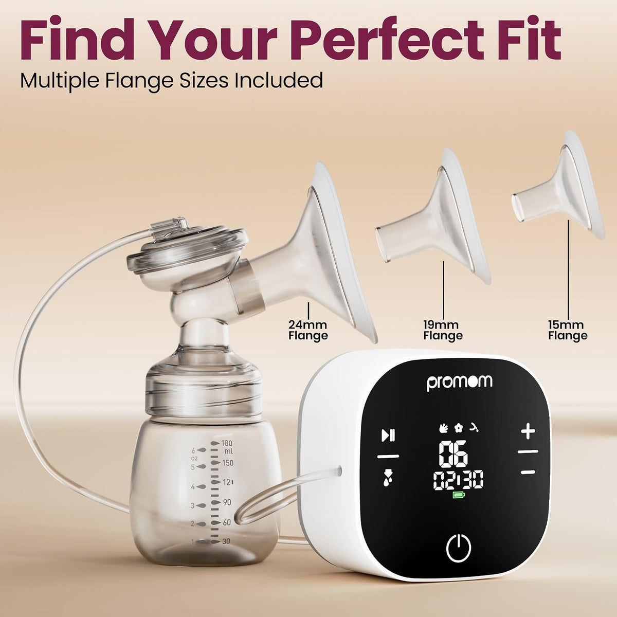 Promom EZY — rechargeable long-lasting battery