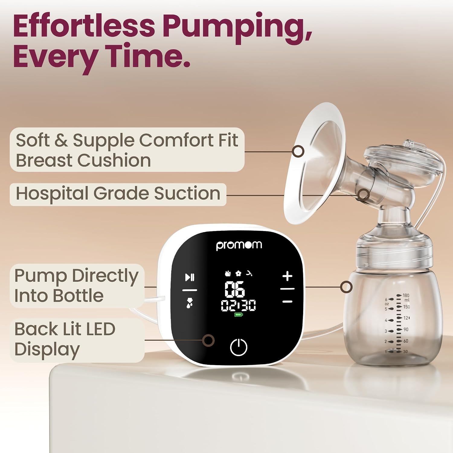 Promom EZY — hospital-grade suction