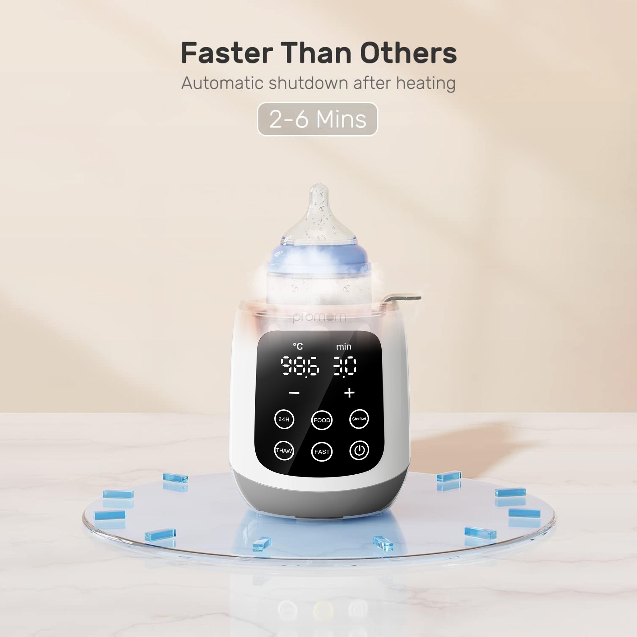 Promom Bottle Warmer – Smart Heating for Every Feeding Need