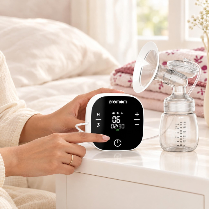 Promom EZY Breast Pump — Picks Up Where You Left Off