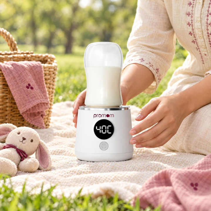 Promom Portable Bottle Warmer — The Exact Temperature, Every Time