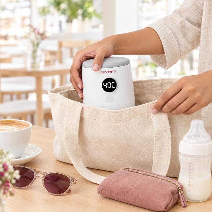 Promom Portable Bottle Warmer — Works With the Bottle You Already Use
