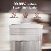 Promom Sterilizer – The Ultimate 6-in-1 Baby Bottle Sterilizer with Smart Drying